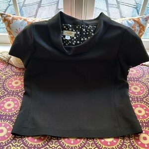 Talbots top with Peter Pan collar size 12